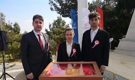 Rektör Budak, “Bu kutsal sancak, geçmişte düşmediği gibi gelecekte de