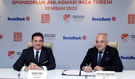Türkiye Futbol Federasyonu (TFF) ile DenizBank arasındaki sponsorluk anlaşması 3