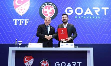 Türkiye Futbol Federasyonu (TFF) ve GoArt Metaverse, deprem bölgesi ve