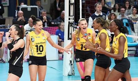 Son Avrupa Şampiyonu VakıfBank, CEV Şampiyonlar Ligi’nde yarı finalde geçtiğimiz