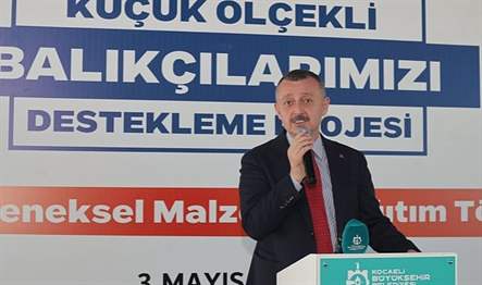 Kocaeli Büyükşehir Belediyesi, denizlerde başlayacak avlanma sezonu öncesi 303 balıkçıya