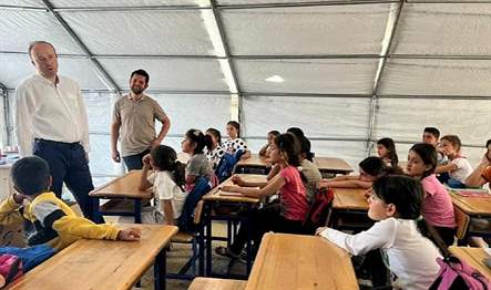 Türkiye’yi yasa boğan deprem sonrasında tüm olanakları ile bölge halkına
