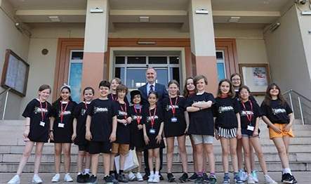 İngiltere Öğrenci değişim programı Turing kapsamında Çayyaka İlkokulu ile kardeş