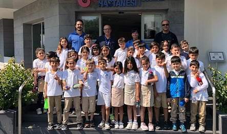 Bodrum Amerikan Hastanesi, “Sağlıklı nesiller bizimle başlar” projesi kapsamında ilkokul