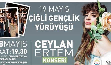 Çiğli Belediyesi, 19 Mayıs Atatürk'ü Anma Gençlik ve Spor Bayramı'nı
