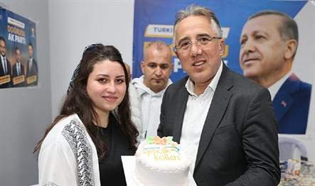 AK Parti Nevşehir Milletvekili Adayı Mustafa Rauf Yanar ile birlikte,