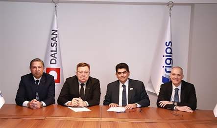 Dalsan Alçı ile Saint-Gobain Rigips Alçı güçlerini birleştirdi