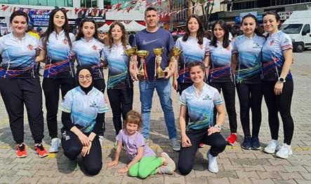 Oryantiring Türkiye Şampiyonası Finalinde boy gösteren İnegöl Belediyespor DOSTUM Oryantiring