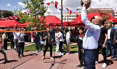Keçiören Belediyesi ve Ankara Gençlik Spor İl Müdürlüğü işbirliğinde, sosyal