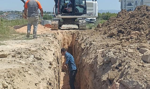 Antalya Büyükşehir Belediyesi, Manavgat’ın Ilıca ve Sarılar mahallelerinde yaklaşık 1500
