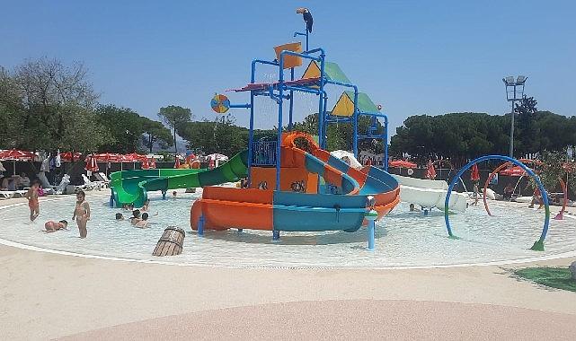 Yaz aylarının gözde eğlence merkezi Tekstil Park yoğun ilgi görmeye