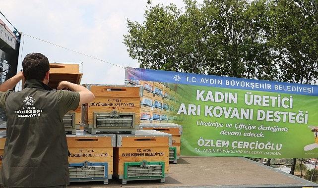 Aydın Büyükşehir Belediye Başkanı Özlem Çerçioğlu’nun kırsal kalkınma projelerinin içerisinde