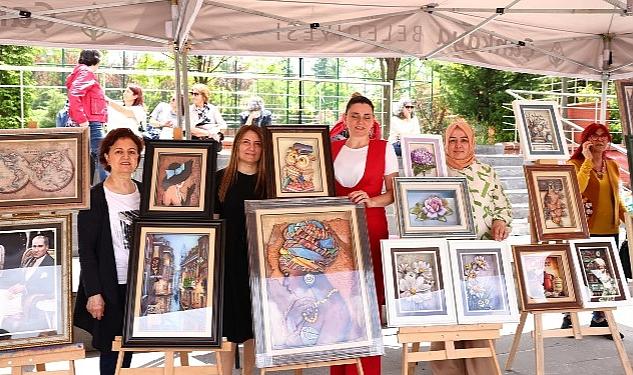 Çankaya Belediyesi Çankaya Evleri kursiyerlerinin bir yıl boyunca yaptıkları ürünler