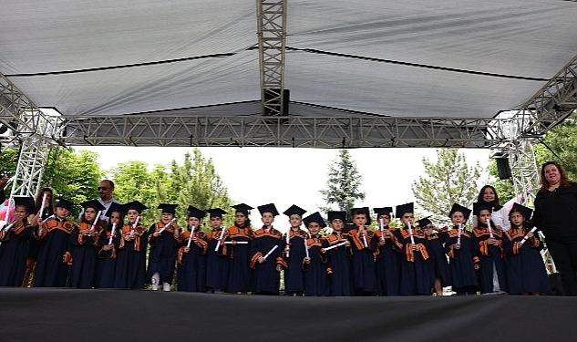 Çankaya Belediyesi kreşlerinde eğitim gören 6 yaş grubu çocuklar mezuniyet