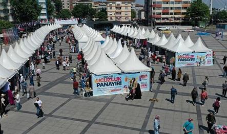 Büyükşehir’in desteğiyle bu yıl ilk kez gerçekleştirilen “Kocaeli Ucuzluk Panayırı”nda