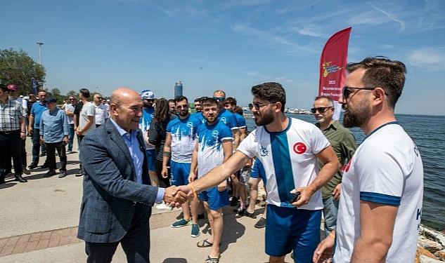 İzmir Büyükşehir Belediye Başkanı Tunç Soyer, İnciraltı Kent Ormanı’nda iki