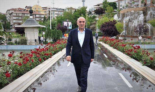 Keçiören Belediyesi tarafından gerçekleştirilen çevre düzenleme ve peyzaj çalışmaları kapsamında
