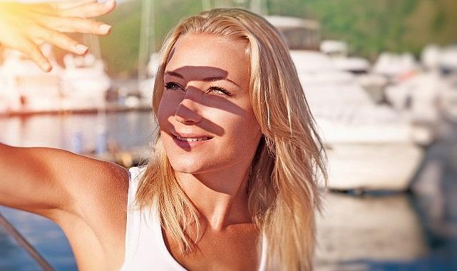 Tatil sezonunun başlamasıyla birlikte güneşle olan temasın daha çok arttığı