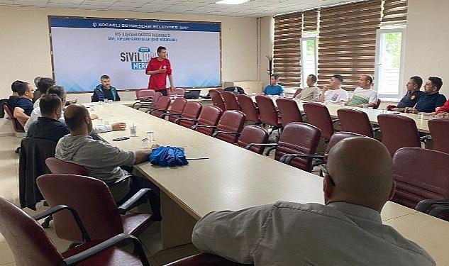 Kocaeli İtfaiyesi’nin hizmet kalitesini arttırması için kurum içi eğitimleri devam