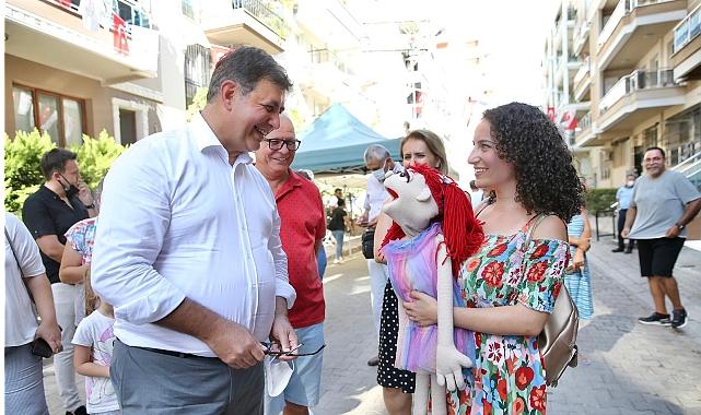 Karşıyaka Belediyesi’nin Sağlıklı Kentler Birliği’nden ödül alan “Sokak Senin” adlı