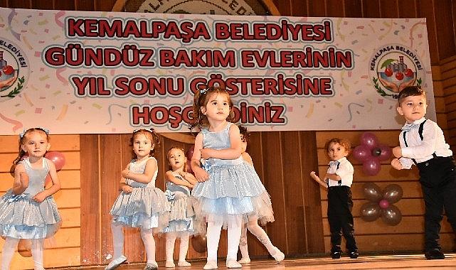 Kemalpaşa Gündüz Bakım Evi öğrencilerinin yıl sonu etkinliği renkli görüntülere