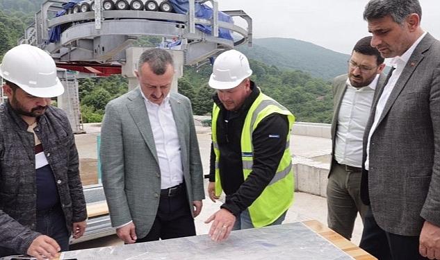 Başkan Büyükakın, Derbent’ten Kuzuyayla’ya ulaşacak Kartepe Teleferik Projesi ile Kocaeli’ye