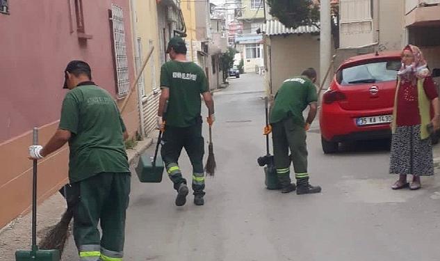 Konak Belediyesi ekipleri, yaz mevsiminin gelmesi ve yaklaşan Kurban Bayramı
