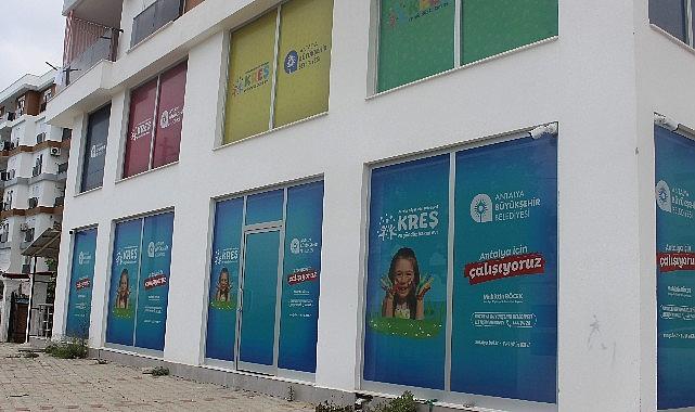 Antalya Büyükşehir Belediyesi'nin Kumluca’da yapımını tamamladığı 80 çocuk kapasiteli ve