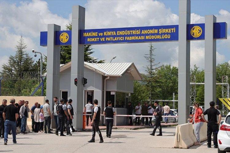 Ankara’da Makine ve Kimya Endüstrisi’ne (MKE) ait Roket ve Patlayıcı