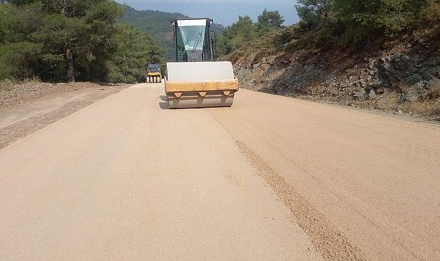 Muğla Büyükşehir Belediyesi 2023 yılı yol yapım programı dâhilinde 160