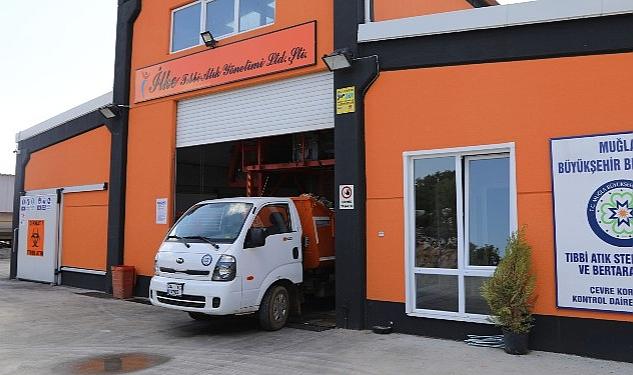 Muğla Büyükşehir Belediyesi tarafından kurulan Tıbbi Atık Sterilizasyon ve Bertaraf