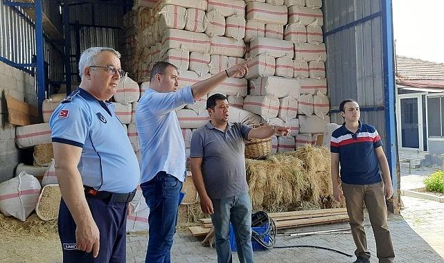 Mustafakemalpaşa Belediyesi Veteriner İşleri ve Zabıta Müdürlüğü denetim ekipleri yaklaşan