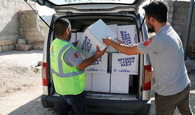 Nevşehir Belediyesi, ihtiyaç sahibi aileleri bu bayramda da unutmadı. Kurban