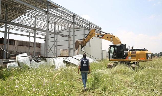 Planlı kentleşmeye örnek olan Nilüfer’de kaçak yapılarla mücadele devam ediyor.