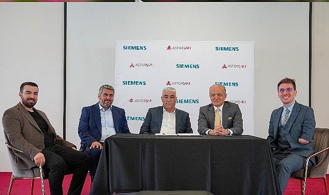 Siemens Türkiye ve Astor Şarj arasında elektrik araç şarj ünitesi