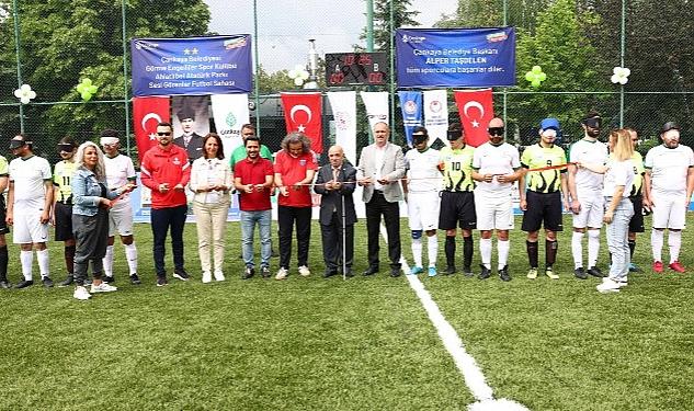 Çankaya Belediyesi Görme Engelliler Spor Kulübü futbol takımı sezonun ilk
