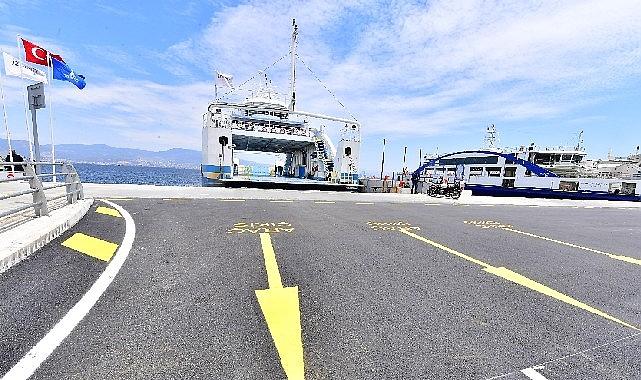 İzmir Büyükşehir Belediyesi’nin deniz ulaşımını güçlendirme çalışmaları sürüyor.