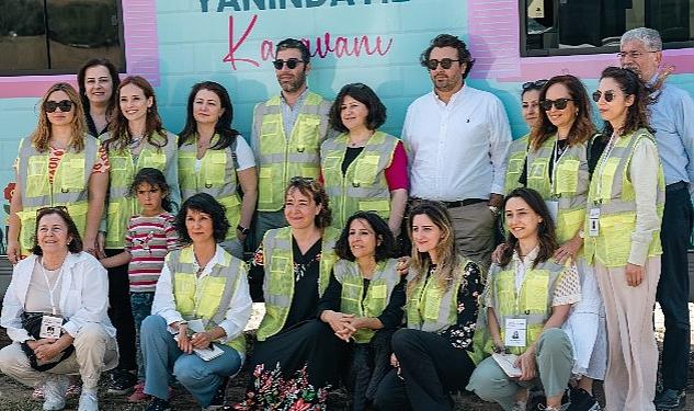 YANINDAYIZ Derneği koordinasyonunda yürütülen afet sonrası psikososyal destek projesinin tanıtım