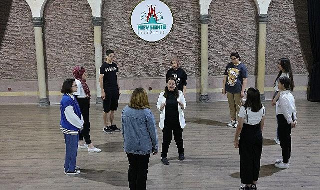 Nevşehir Belediyesi tarafından çocuklar ve gençler için düzenlenen Yaratıcı Drama