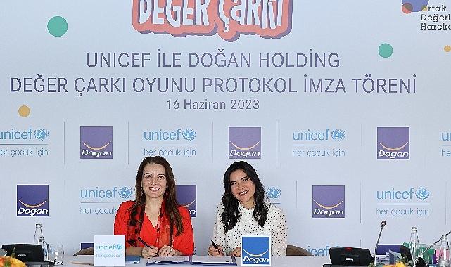 Doğan Holding ve UNICEF, çok sayıda çocuğun değerlerini keşfederek hayatında