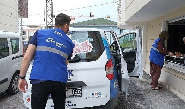 Canik Belediyesi, ilçede yaşamlarını sürdüren ihtiyaç sahibi ve dar gelirli