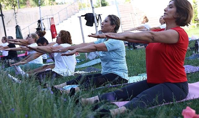 Çankaya Belediyesinin sağlıklı yaşam için Çankaya Evlerinin bulunduğu park ve