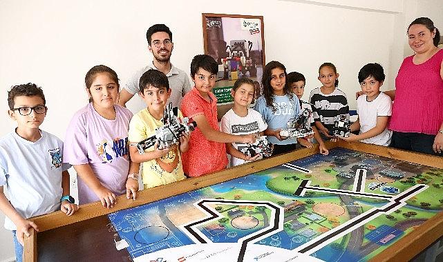 Çankaya Belediyesi Çocuk Teknoloji Evi’nde yaz okulu atölyeleri yoğun bir