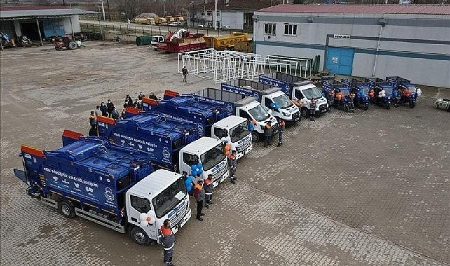 İnegöl Belediyesi’nin 90 bin 616 hanenin her birine dağıttığı geri