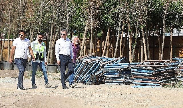 63 dönüm üzerinde hayata geçirilen, İzmir’in ilk millet bahçesi projesi