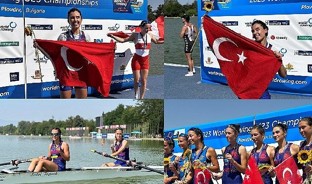 Türkiye Kürek Milli Takımı, Bulgaristan’dan Dünya Şampiyonluğu ve derecelerde döndü.