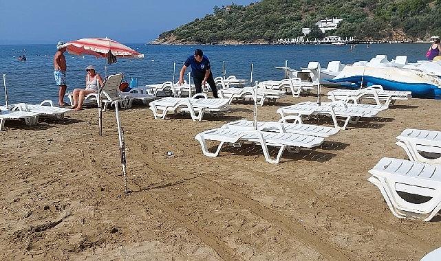 Menderes Belediyesi tarafından sahil bölgesinde denetim geeçekleştirildi. Yapılan denetimlerde kurallara