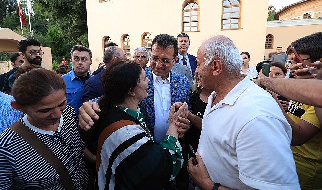 İBB Başkanı Ekrem İmamoğlu, Kadıköy Belediye Başkanı Şerdil Dara Odabaşı