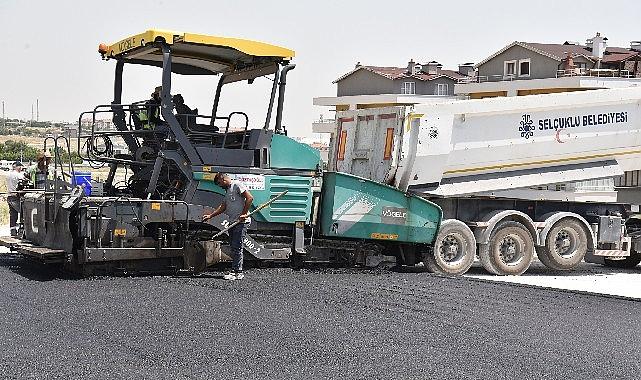 Selçuklu Belediyesi ilçenin modern fiziki görünümüne katkı sunmak amacıyla çeşitli