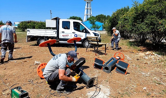 Antalya Büyükşehir Belediyesi, ilçelerdeki vatandaşların spor yapabilmesi için mahalleleri spor